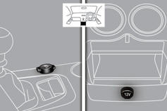 To connect a 12 V accessory (max power: 120 Watts), remove the cover and connect