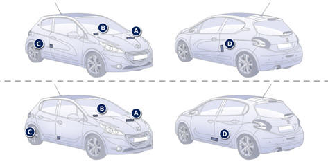 A. Vehicle Identification Number (VIN) under the bonnet. This number is engraved