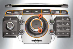 From the Peugeot Connect Media Navigation (NG4 3D) control panel, to select one
