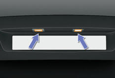 Insert a thin screwdriver into one of the outer holes of the lens.