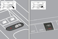 Illumination of the indicator lamp indicates the status of the corresponding