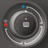 Turn the dial from blue (cold) to red (hot) to adjust the temperature to your