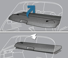 This consists of three sections which can be folded back on each other.