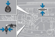 On vehicle fitted with HDi engines, the fuel system must be primed if you run