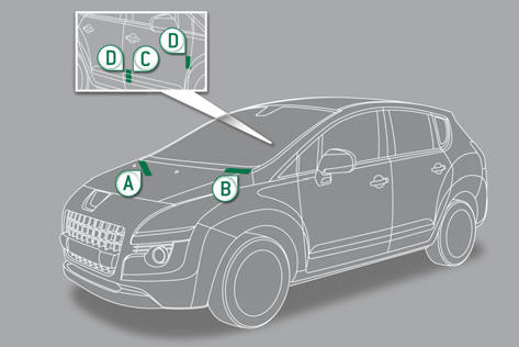 The tyre pressures must be checked when the tyres are cold, at least once