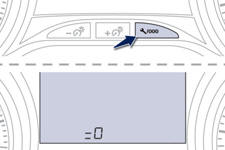 After each service, the service indicator must be reset to zero. The procedure