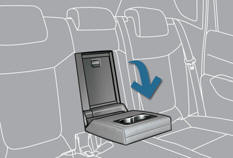 Lower the rear armrest for a more comfortable position.